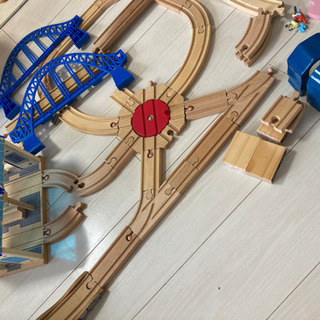 電車、テーブル、トーマス電車　セット