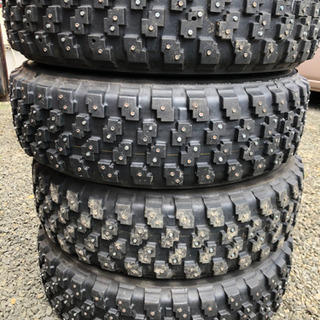 アドバン　MT-14 195/65R15 スパイクタイヤ フルピン ヨコハマ　増しピン済