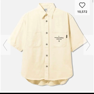 GU デニムワークシャツ(5分袖)STUDIO SEVEN