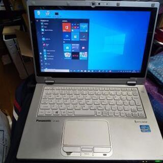 完売御礼 薄軽快速】PanasonicレッツノートAX Core i5＆SSD Office2019