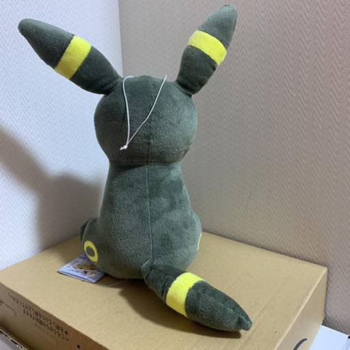 I Love Eievui でっかいぬいぐるみ エーフィ ブラッキー ゆったりリラックス 魔剤ミント 竜田口のおもちゃ ぬいぐるみ の中古あげます 譲ります ジモティーで不用品の処分