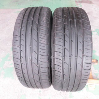 発送OKバリ山★215/55R17★ファルケン ２本　K-68