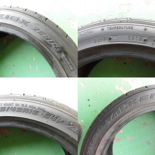 発送OKバリ山★195/45R16★ファルケン ２本　K-69