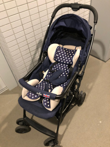 お渡し予定【近隣配送、着払い発送可能】美品クリーニング済み　Joie AB型ベビーカー ハイシート　スマバギ