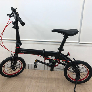 折りたたみ自転車 RENAULT 折り畳み自転車　14インチ　ブラック
