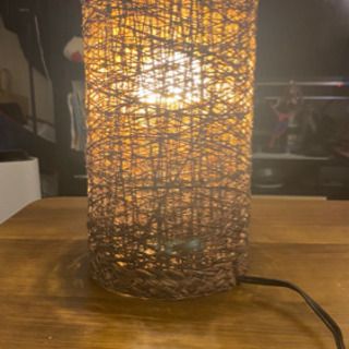 【値下げ】ルームランプ　テーブルランプ　LED電球付