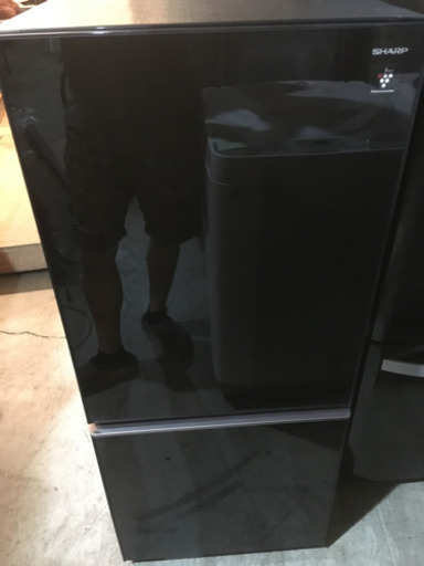 ★冷凍冷蔵庫 2ドア冷蔵庫 SHARP 2018年製 美品 SJ-GD14D★