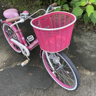 子供用自転車 20インチ ピンク Love＆Peace | faculdadeuninorte.com.br