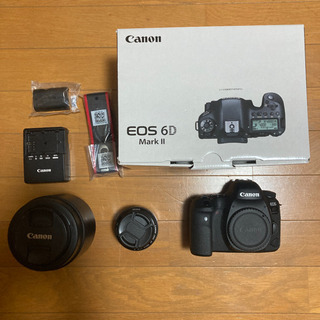 【使用浅】Canon EOS 6D MARK2 ボディ＋純正...