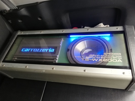 カロッツエリア TS-WX200a carrozzeria パワードサブウーファー TS