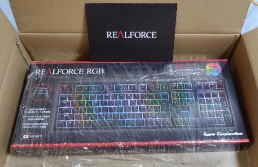 新品未使用】東プレ REALFORCE RGB R2A-JP4G-BK(AEAZ05) 日本語配列