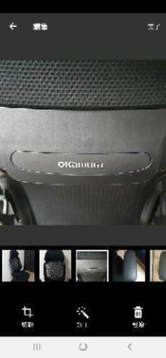 オカムラ シルフィー ヘッドレスト付き 【未使用に近い】 【公式通販】