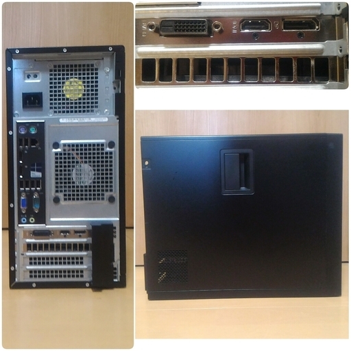爆速ゲーミングPC Xeon E3-1241v3 GTX1650 SSD480G メモリ16G HDD500GB 