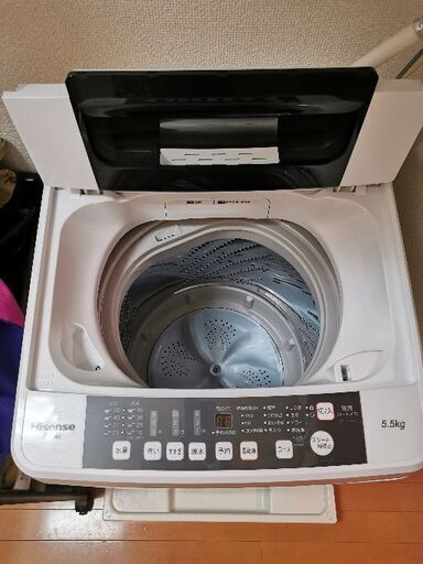 翌日発送可能】 洗濯機 2019年式 ハイセンス 5.5kg HW-T55C（希望が 