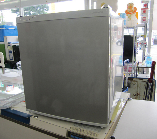 45L 2014年製 1ドア冷蔵庫 大宇電子ジャパン DR-52AS サイコロ型 ホテル 小さい 札幌 東区