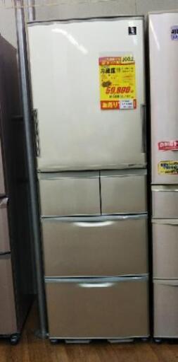 J002★6ヶ月保証★5ドア冷蔵庫★SHARP SJ-PW42T-N 2011年製