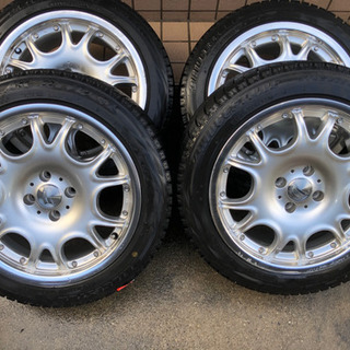 ブリヂストン ベオ BEO アルミホイール4本 16×7j オフセット38 中古 ...