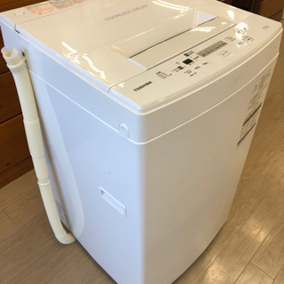 ○【12ヶ月安心保証付き】 TOSHIBA 全自動洗濯機 2017年製