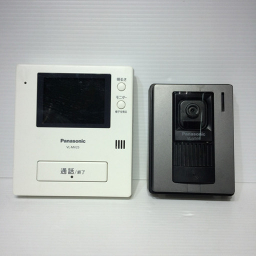 #3994 Panasonic ドアホン モニター\u0026カメラ VL-MV25X