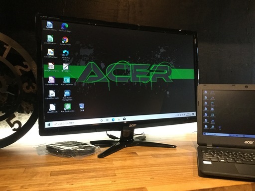売約済み。ご覧頂きありがとうございました。【一宮で!! モニター　acer製　フルHD　ワイド液晶モデル　24インチ　中古モニター】一宮市のパソコン屋 Mr.Carnival（ミスカニ）です！パソコン修理・中古パソコンの販売、iPhone\u0026iPad修理店【クレカ\u0026PayPay\u0026メルペイ使えます！】受け渡しは店舗にて(^^)/
