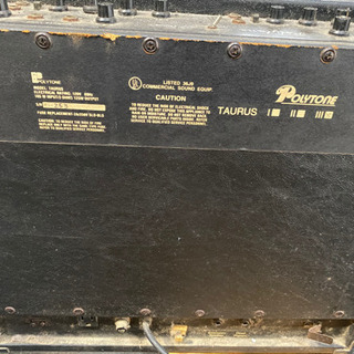 polytone Taurus アンプ　ジャンク