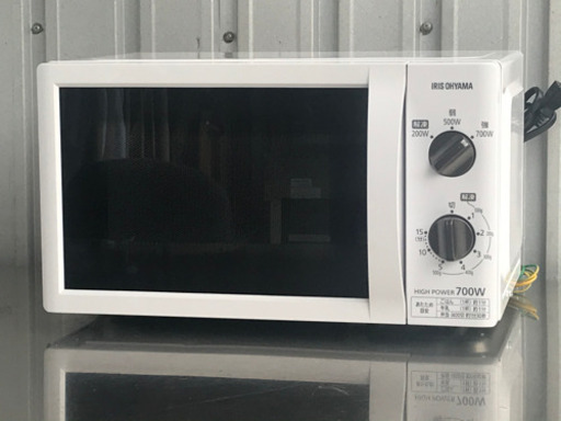 美品！アイリスオーヤマ 電子レンジ◇700W◇2019年製◇60Hz西日本専用◇IMB-T176-6-W
