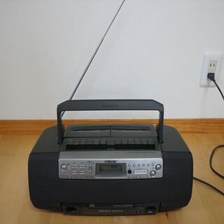 SONY ソニー　ラジカセ　CDラジカセ　カセットプレイヤー　ラジオ