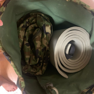 売り切り※キャンプベッド 寝袋 枕 セット Hirander