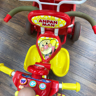 アンパンマンの三輪車