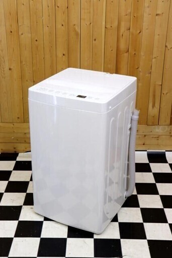 【配達込み】全自動洗濯機　Haier AT-WM45B 2020年製　4.5kg　単身　ホワイト　ＴＡＧｌａｂｅｌ　ｂｙ　ａｍａｄａｎａ