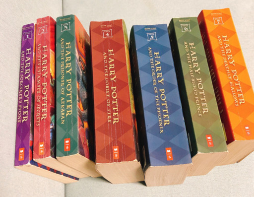 洋書 ハリーポッター Harry Potter 全巻 ソフトカバー しんしん 月島の本 Cd Dvdの中古あげます 譲ります ジモティーで不用品の処分