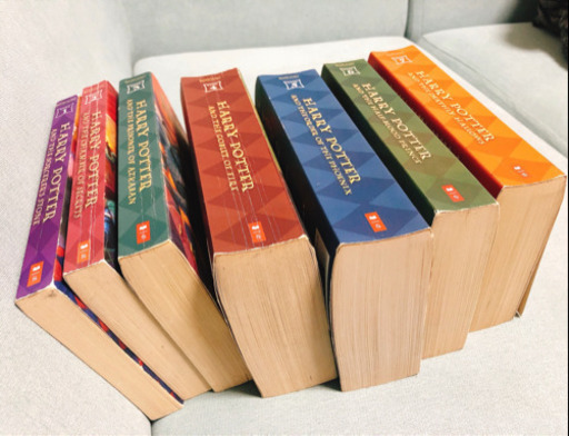 洋書 ハリーポッター Harry Potter 全巻 ソフトカバー しんしん 月島の本 Cd Dvdの中古あげます 譲ります ジモティーで不用品の処分