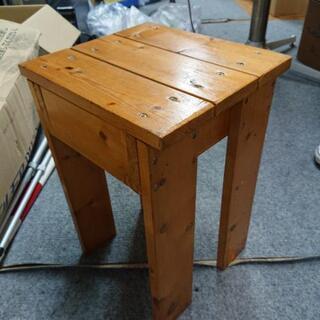 サイドテーブル 椅子 木材 無料 引き取り限定