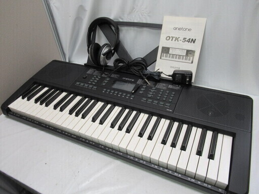 話題のJKN1421/電子キーボード/LCDディスプレイ/54鍵盤/ワントーン 