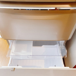 【清掃＆除菌済み!!】3ドア シャンパンピンク✨ 三菱 大型冷蔵庫