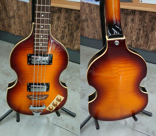 【EPIPHONE】バイオリンベース販売中！
