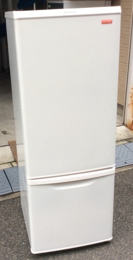 【RKGRE-410】特価！Panasonic/168L 2ドア冷凍冷蔵庫/NR-BW175C-W/中古品/2013年製/当社より近隣無料配達！