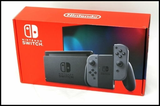 未使用 ニンテンドースイッチ グレー 新型 2019年版 Nintendo Switch 本体