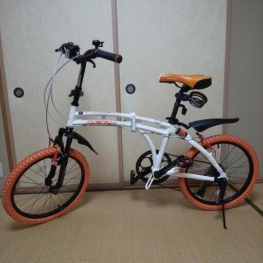 おしゃれ折りたたみ自転車 ドッペルギャンガー  215-DP 20インチ\n(中古)