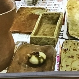 値下げ‼️ 國吉清尚‼️　額装　オブジェ‼️　やちむん　作品集付き‼️　物故