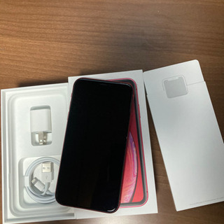 値引き交渉可 iPhoneXR 64GB simフリー ほぼ新品