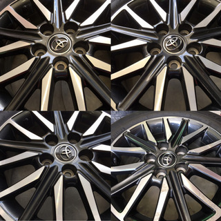 80ヴォクシー　純正ホイール　2本セット ① Yahoo!オークション -「ヴォクシー 80 ホイール 純正」(16インチ