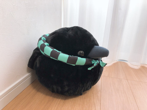 プライズ景品鬼滅の刃ふくふくお届けカラス タグ付き Bigぬいぐるみ Iwashi 博多の模型 プラモデルの中古あげます 譲ります ジモティーで不用品の処分
