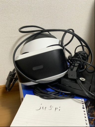 PSVR 本体セット　外箱付き　PSカメラも付けます