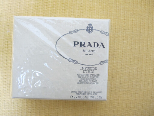 【希少】PRADA　プラダ　石けん　INFUSION D'IRIS　bath soap