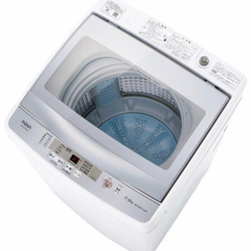 AQUA簡易乾燥機付き洗濯機 今月購入したばかり！ - 大阪府の家電