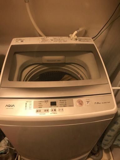AQUA簡易乾燥機付き洗濯機 今月購入したばかり！ 【公式通販】