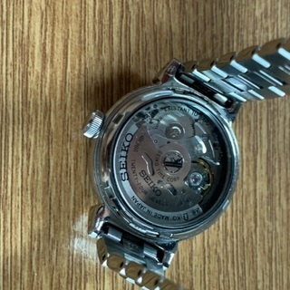 セイコー 腕時計 4R38-02C0 自動巻き 白文字盤 レディース SEIKO Ft584861 ・美品