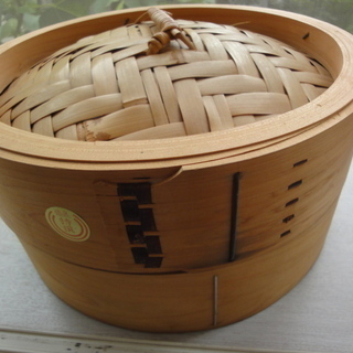 竹製蒸し器　径３０㎝