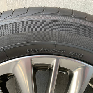 新車外し走行0km 30系ヴェルファイア純正17インチ